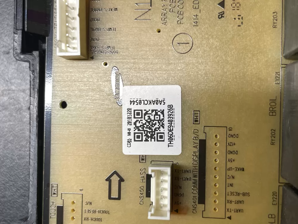Samsung DE94-03926B Oven Range Control Board AZ37014 | Wm364