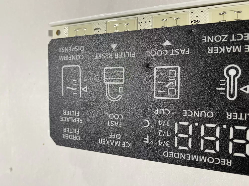Whirlpool W10458215 Refrigerator Control Board Dispenser AZ176510 | BK713