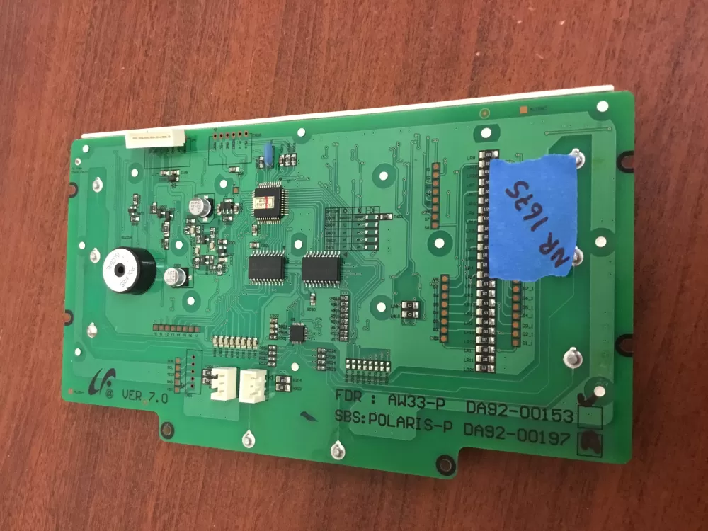 SAMSUNG DA92-00197A REFRIGERATOR DISPLAY CONTROL BOARD AZ31845 | NR1675