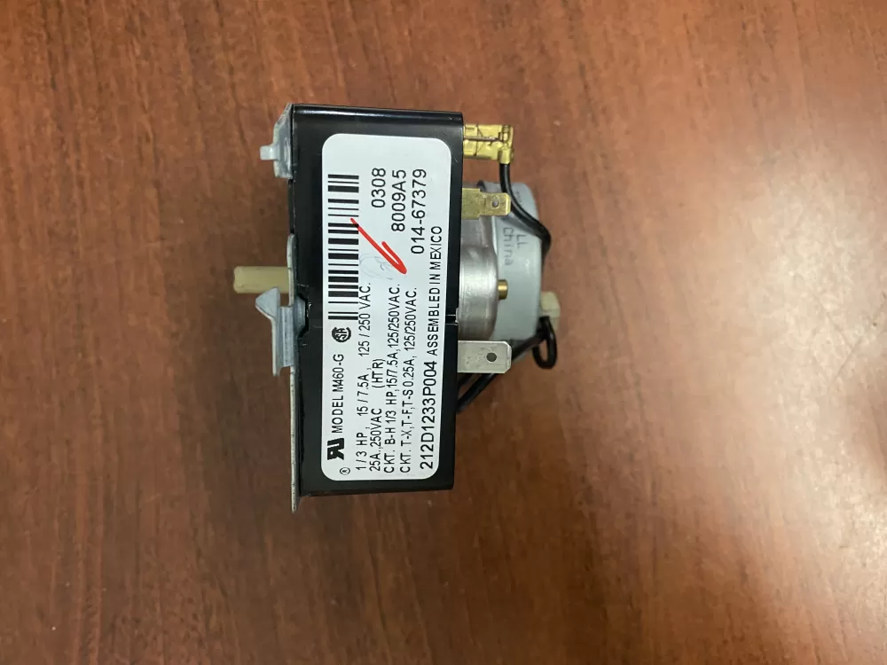 GE Hotpoint 212D1233P004 Dryer Timer AZ45574 | BK207