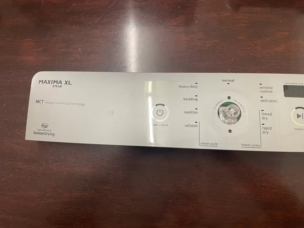 Maytag  Whirlpool W10469306 Dryer Control Board Panel