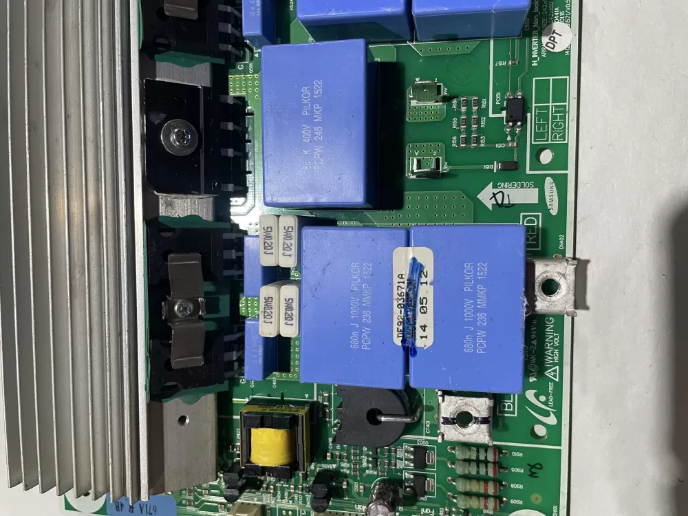 OEM SAMSUNG RANGE INDUCTION CONTROL BOARD DE92-03671A AZ190118 | KM2591