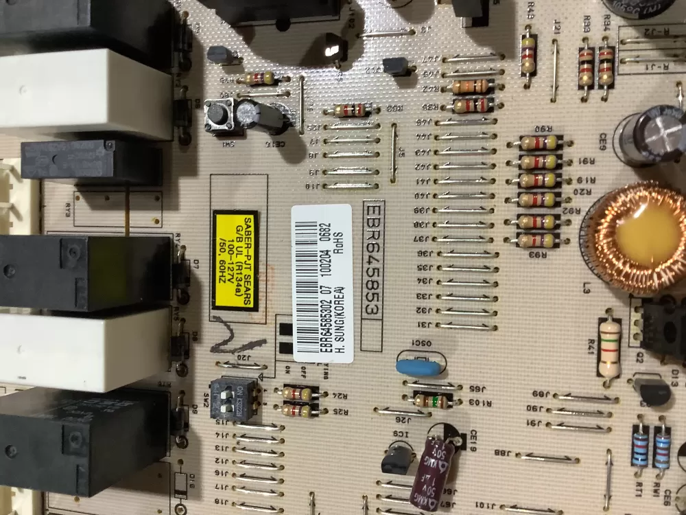 LG Kenmore EBR64585302 EBR64585307 Refrigerator Control Board AZ170160 | ZC26076