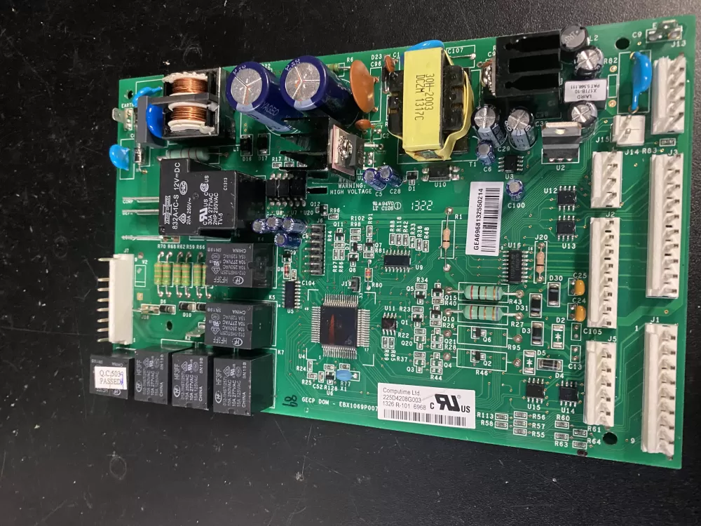 GE 225D4208G003 EBX1069P007 Refrigerator Control Board