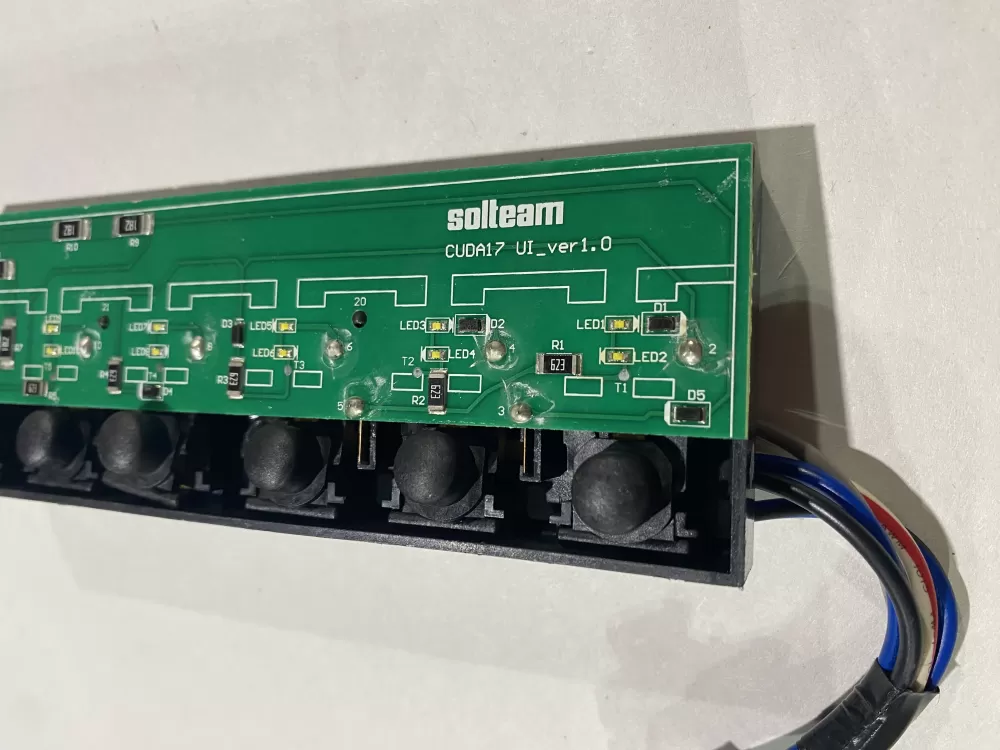 Whirlpool CUDA17 UI_VER1.0 Refrigerator Control Board AZ149466 | BK2491
