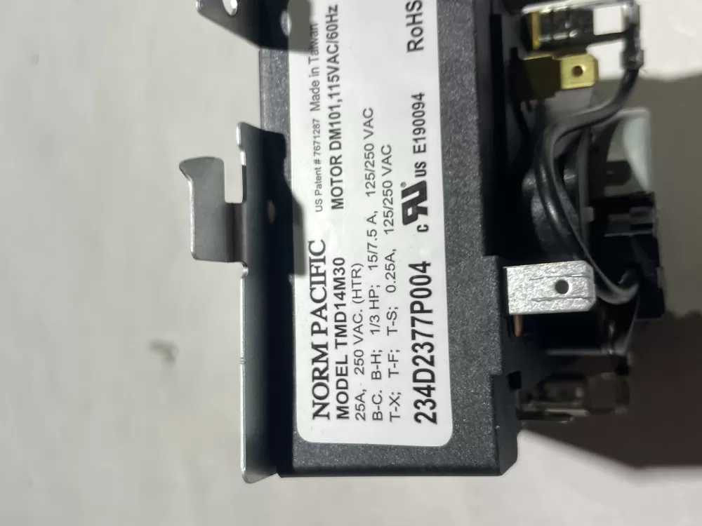 GE WE04X24550 234D2377P004 TMD14M30 Dryer Timer AZ137249 | Wm2363