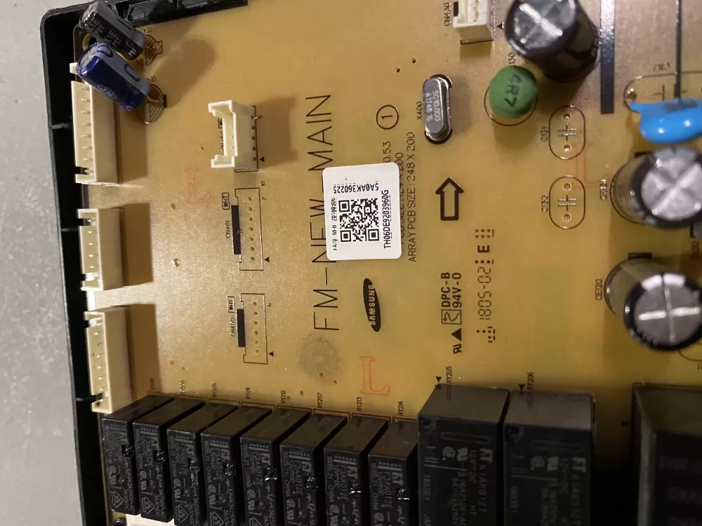 Samsung DE92 03960G Range Control Board AZ27816 | BK241