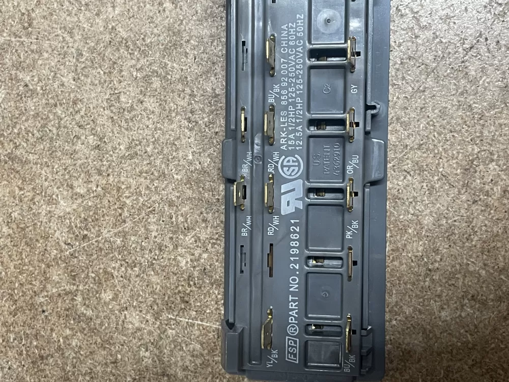 Whirlpool Maytag 2198621 Refrigerator Control Board Dispenser AZ18775 | KM1128