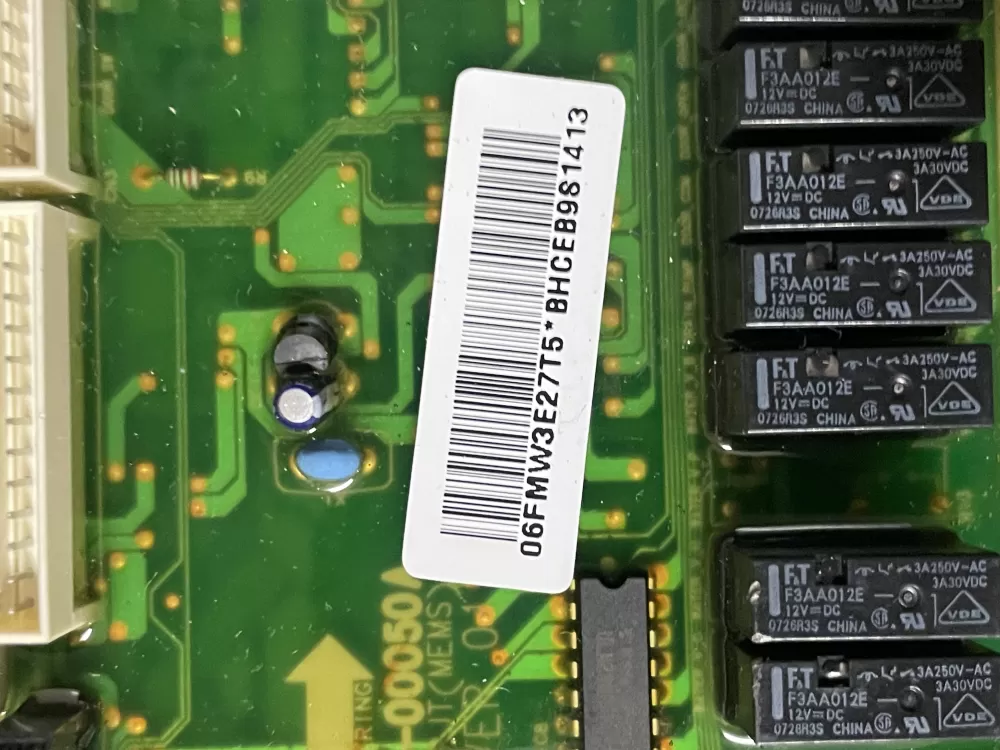 Samsung DC92-00124A MFS-MW3E27-S0LF Washer Control Board AZ51099 | Wmv467