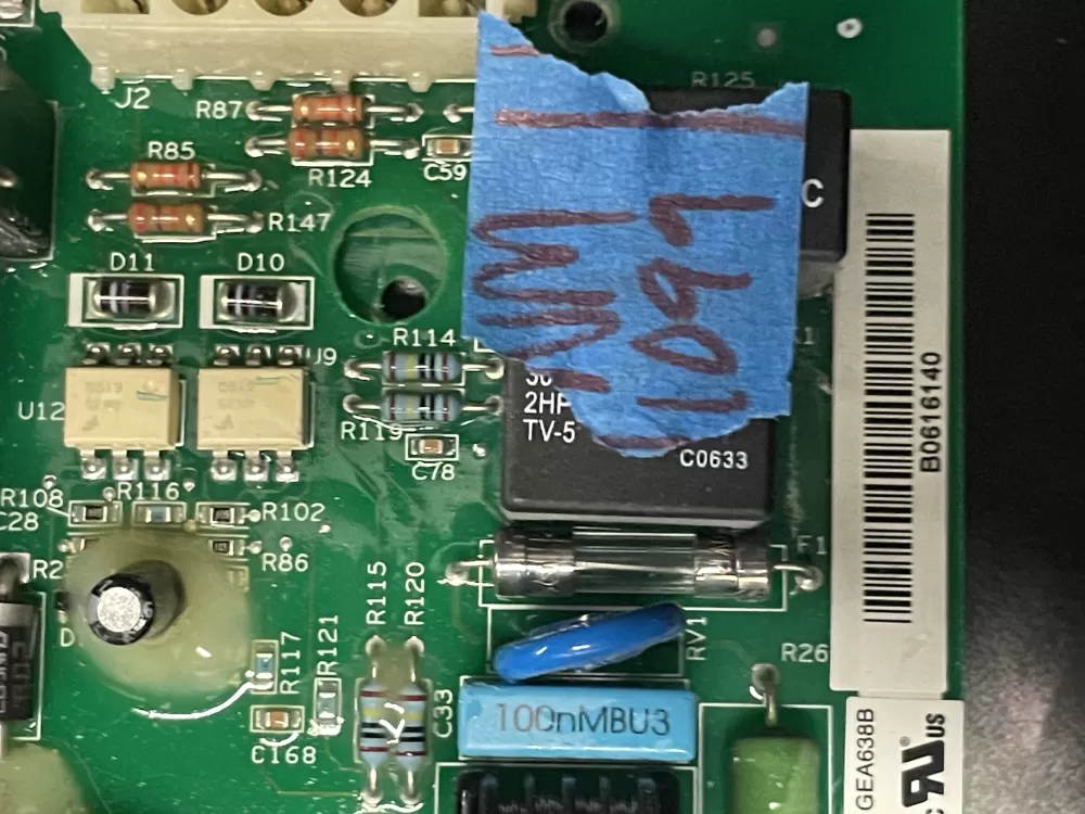 GE 175D4379G009 Dryer Control Board Interface AZ20424 | WM1099