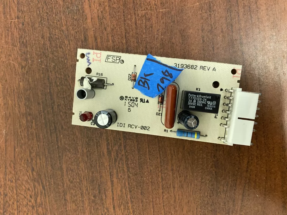 Genuine Whirlpool Refrigerator Ice Optic Board 3193682 AZ35694 | BK298