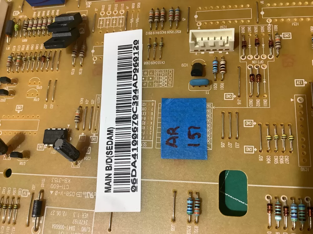 Samsung DA4100670C Refrigerator Control Board AZ196053 | AR151