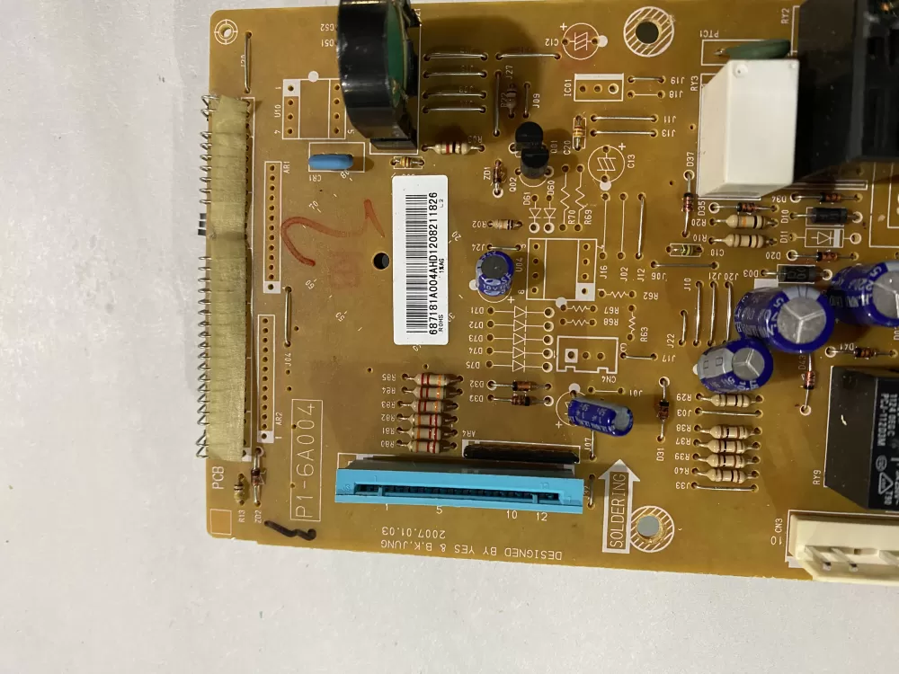 LG 687181A004A P1 6A004 Microwave Control Board 687181a004 AZ189799 | BK2201