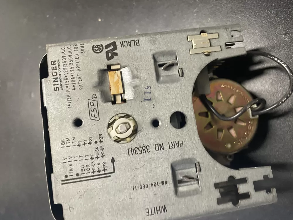 Whirlpool 385341 Washer Timer AZ6396 | BK1134