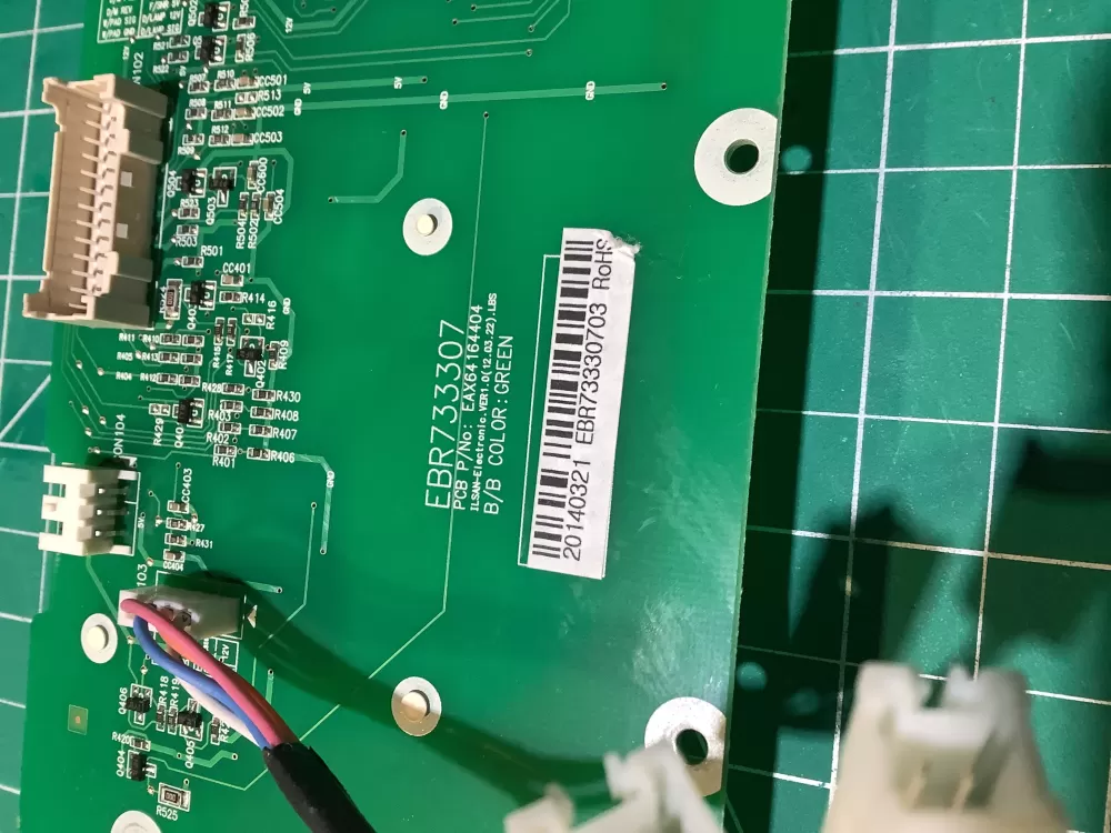 LG Kenmore EBR73330703 Refrigerator Control Board Dispenser AZ130927 | NR2337