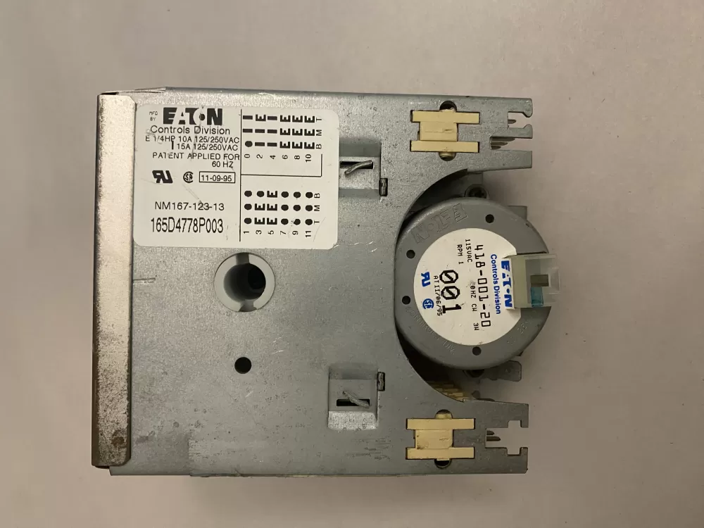 GE  WD21X782  165D4778P003 Dishwasher Timer