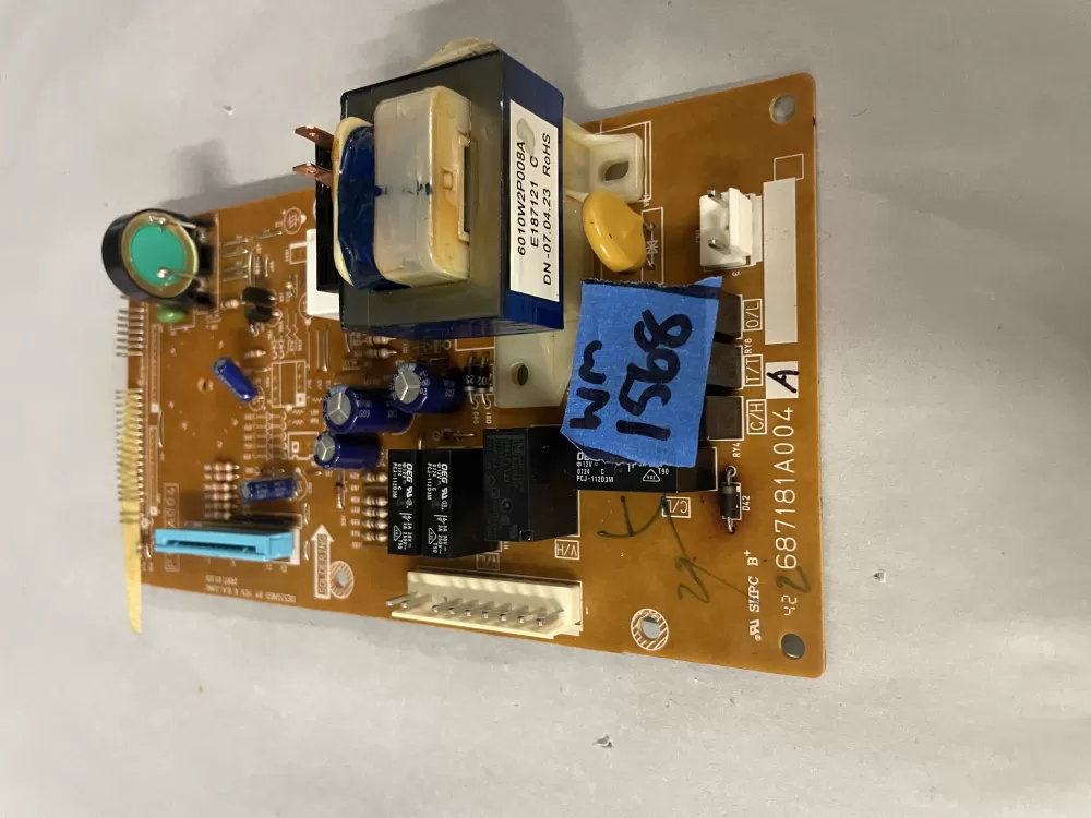 LG 687181A004A P1 6A004 Microwave Control Board 687181A004 AZ218514 | Wm1568