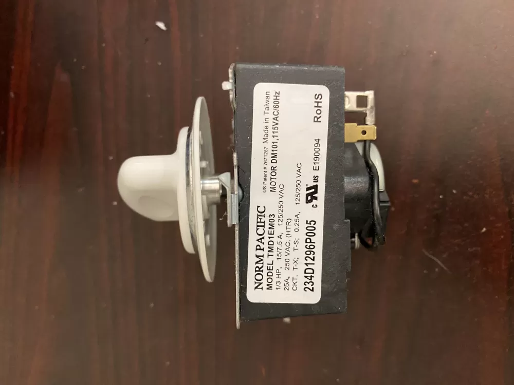 Hotpoint  General Electric AP5780508 WE4M364 WE4M533 PS8690648 234D1296P005 Dryer Timer