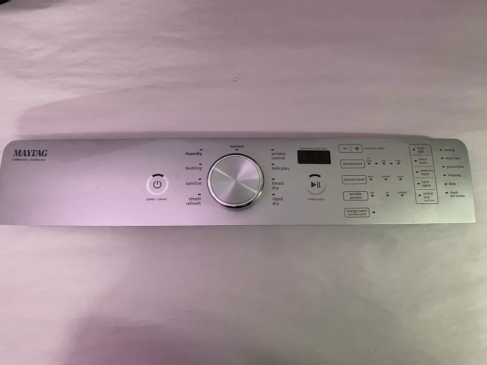 Whirlpool  Maytag W10783693 W10825121 W10916688 W11537226 PS16555267 Dryer Control Board Panel