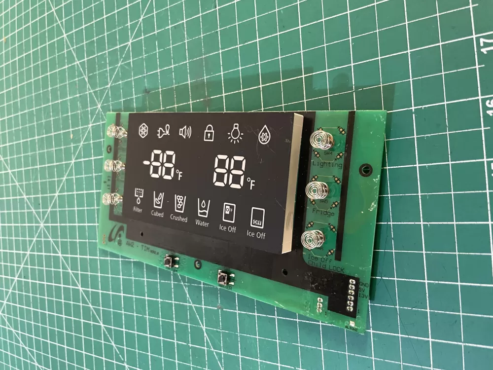 Samsung DA41-00623A Refrigerator Control Board Dispenser