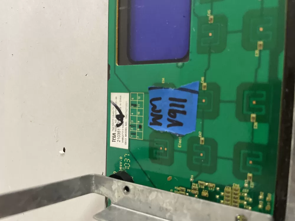 GE Hotpoint WB27T11009 164D7927G001 Range Control Board Panel AZ204993 | Wmv911