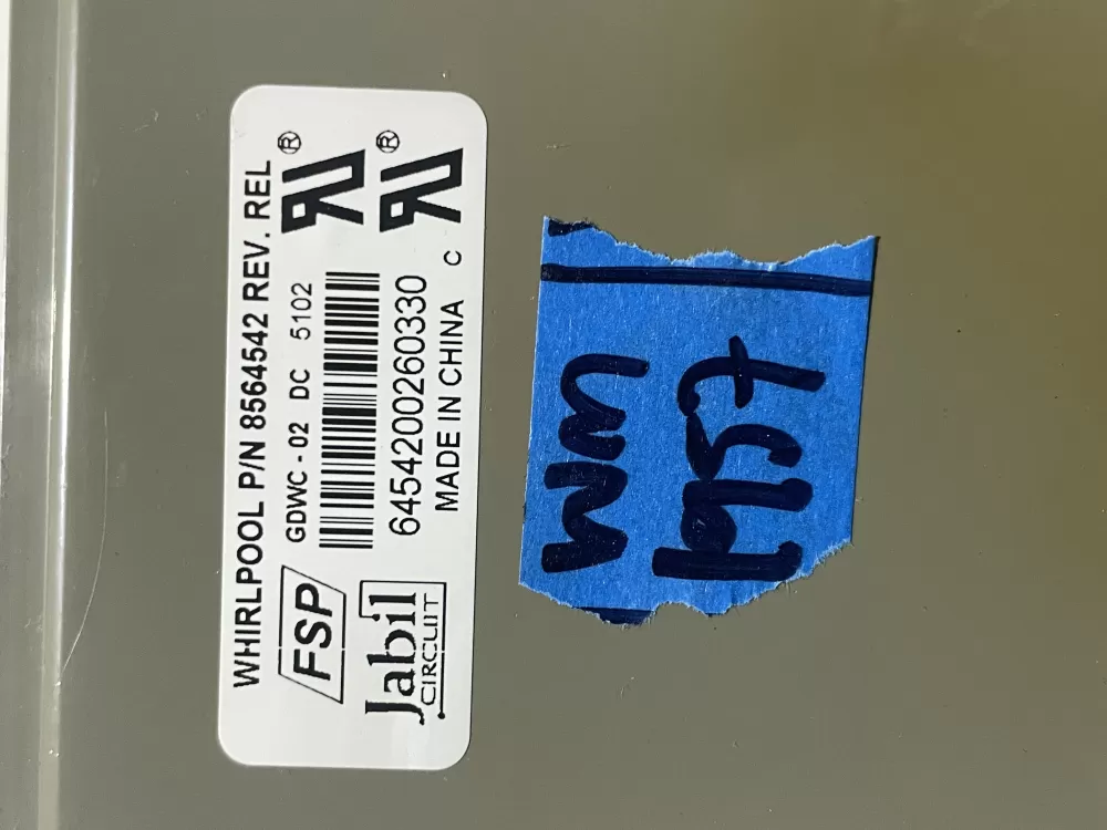 Whirlpool WP8564543 Dishwasher Control Board AZ127044 | Wm1957