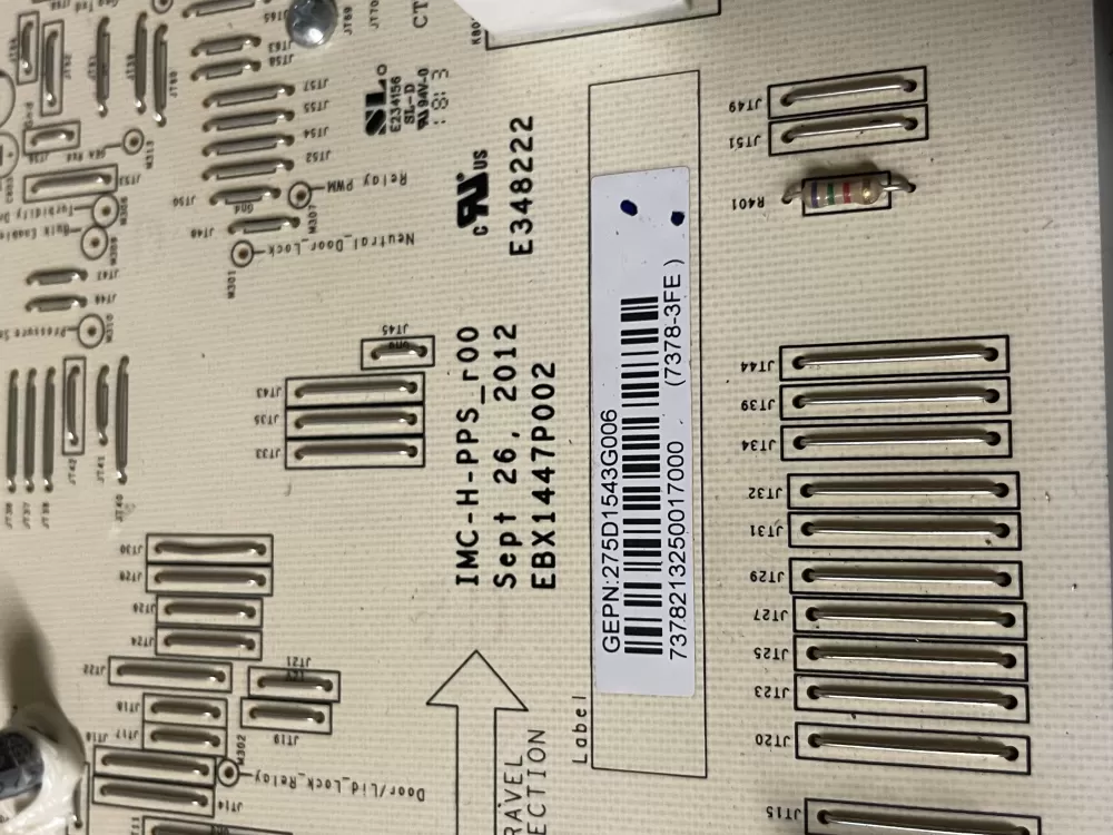 GE 275D1540G006 275D1543G006 Washer Control Board AZ51671 | Wmv531