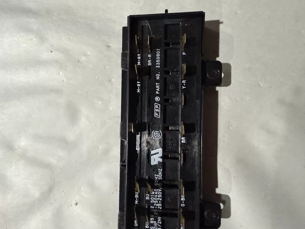 Whirlpool 3360801 Washer Switch Button Touchpad AZ215201 | KM2518