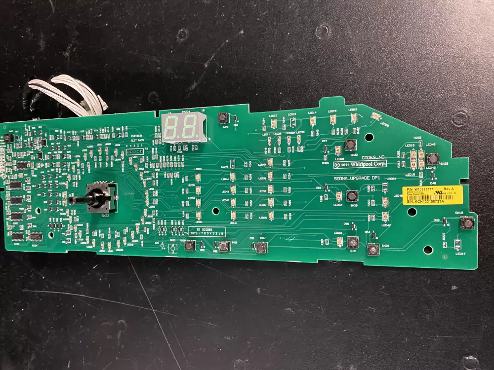 Whirlpool W10563777 Washer Control Board