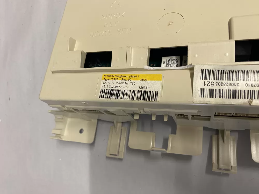 Bitron Grugliasco 4619 70220672 01 Washer Control Board AZ207950 | BKV923