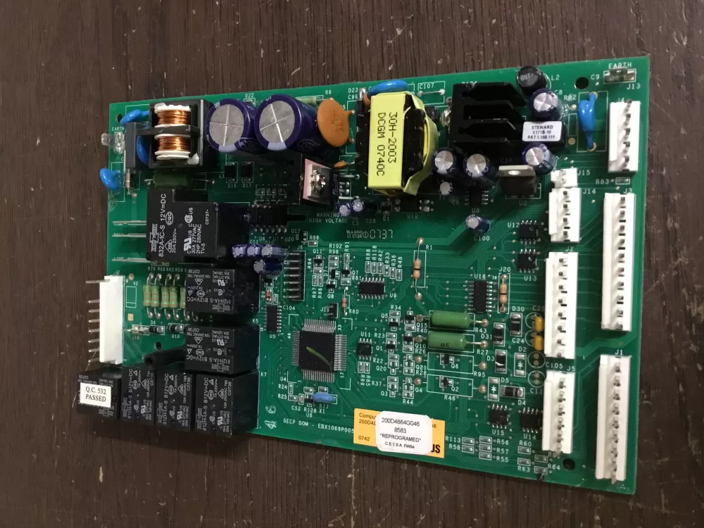 GE 200D4864G049 EBX1069P005 200D4864G032 200D4864G046 WR55X10956 Refrigerator Control Board