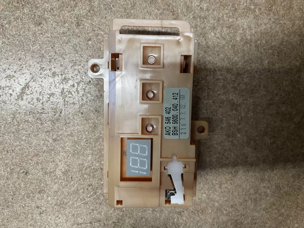 Bosch 00498075  498075 Dishwasher Control Board