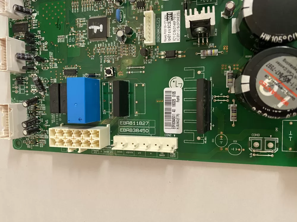 LG EBR83845011 Refrigerator Control Board AZ201651 | BK2746
