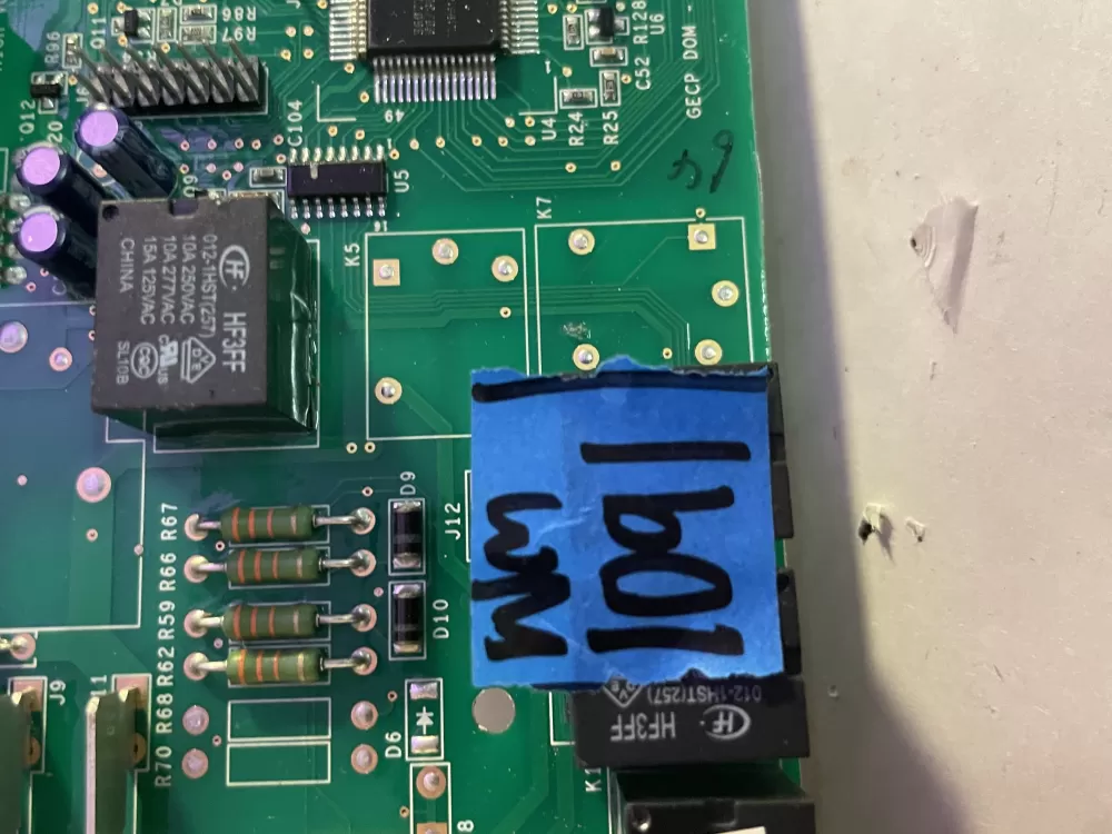 GE WR55X10968 225D4204G003 Refrigerator Main Control Board AZ195823 | Wm1091