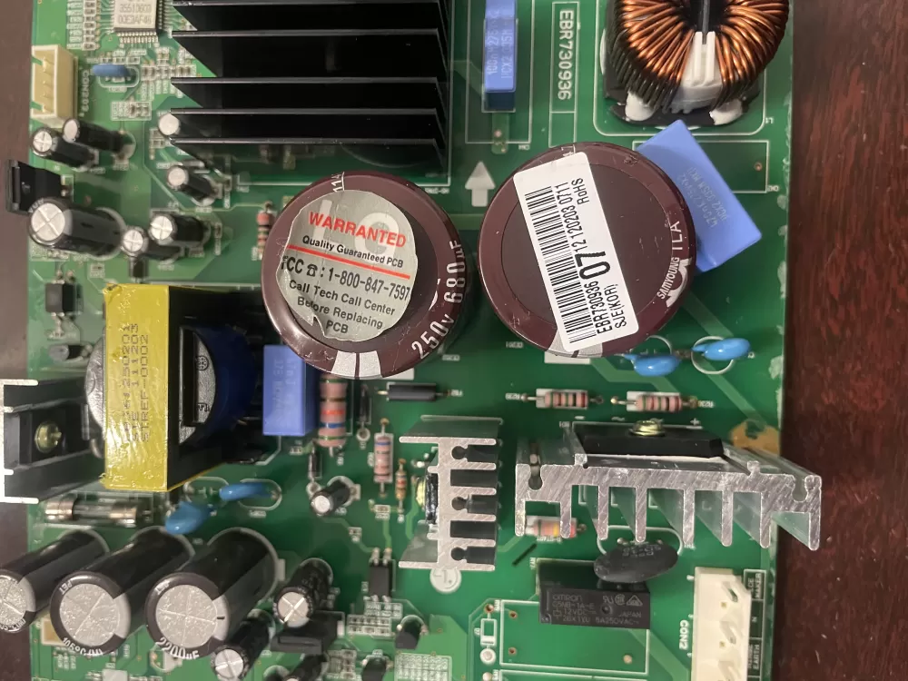 LG EBR73093602 EBR73093607 Refrigerator Control Board AZ52264 | KMV532