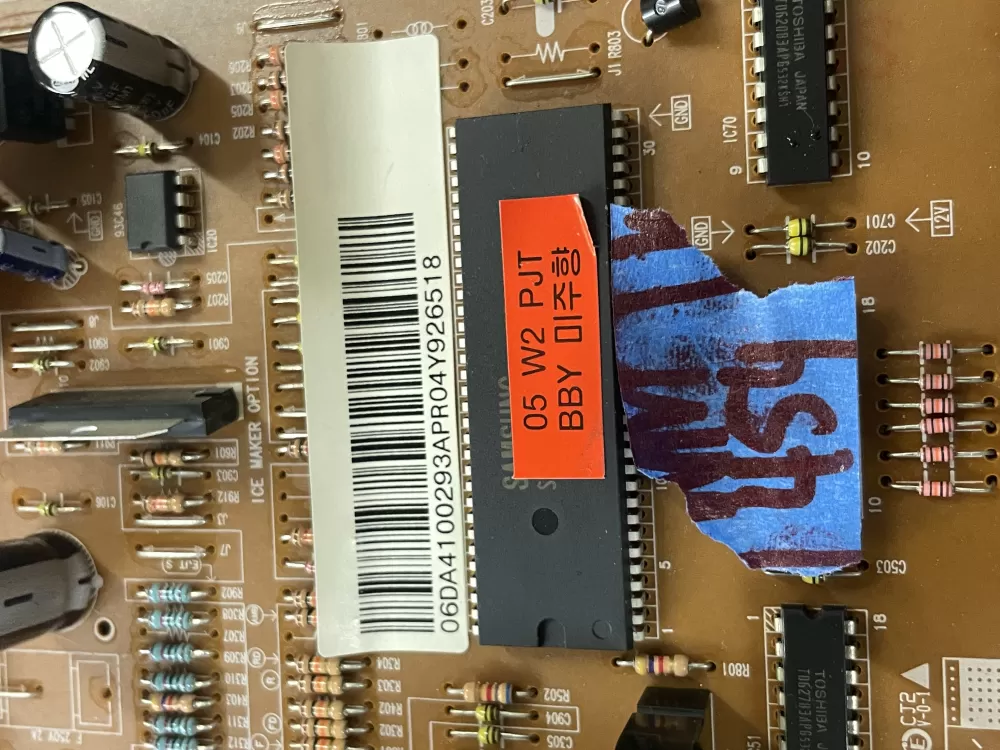 Samsung DA41 00292A 00293A Refrigerator Control Board AZ37484 | Wm455