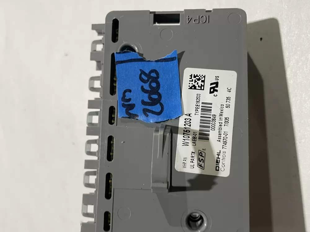 Whirlpool Maytag W10751203 W10864049 Washer Control Board AZ186549 | Wm2668
