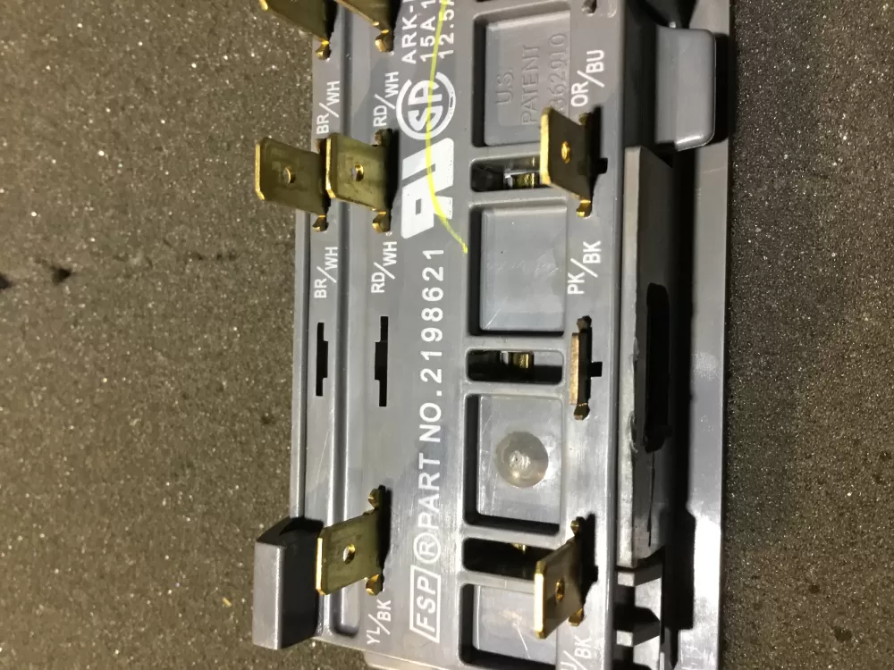 Whirlpool Maytag 2198621 Refrigerator Control Board Dispenser AZ74184 | NR1860