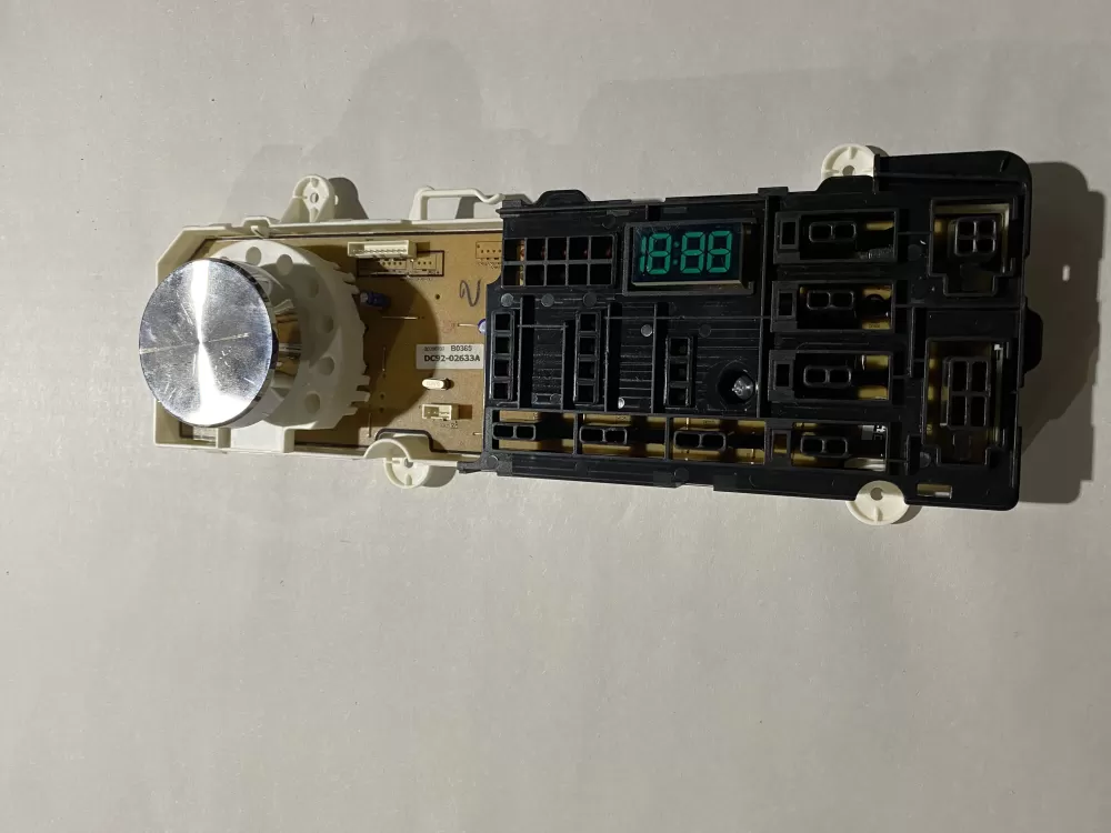 Samsung DC92-02633A Dryer Control Board Display
