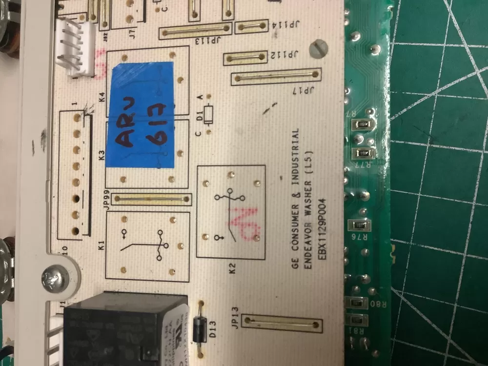 GE 175D5261G040 EBX1129P004 WH12X10614 Washer Control Board AZ204827 | ARV617