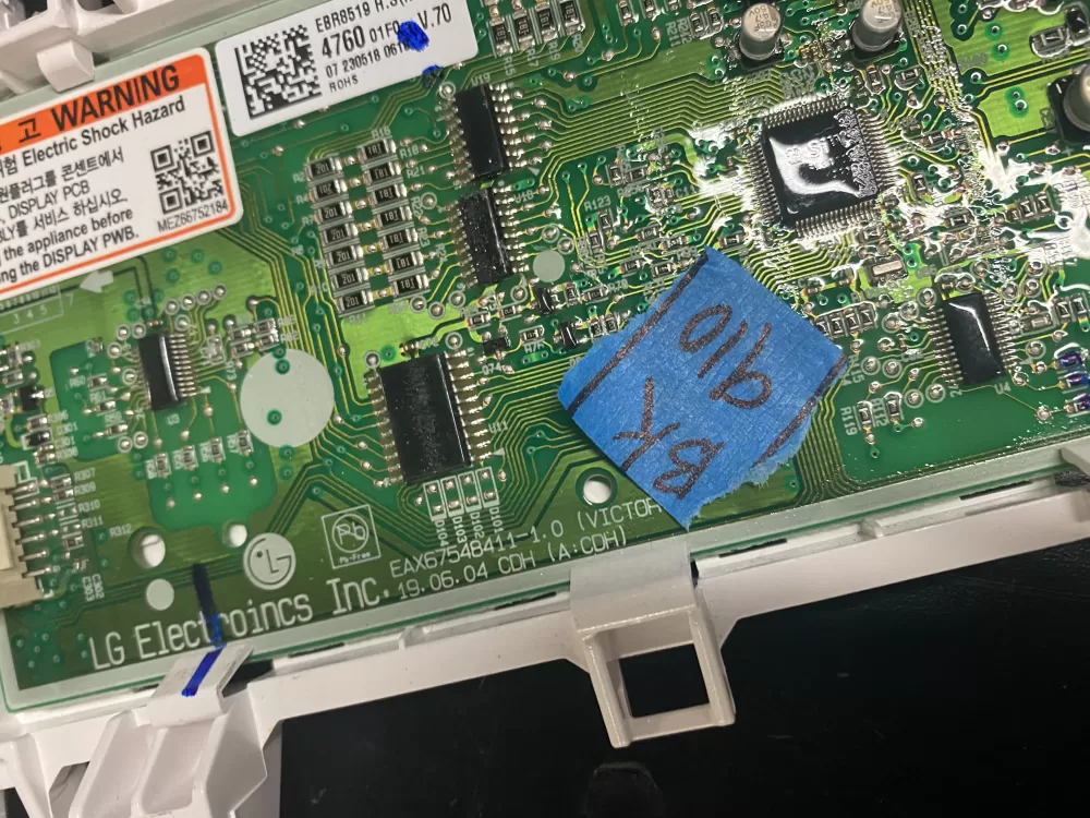 LG Kenmore EBR85194760 Washer Control Board Panel AZ17213 | BK910