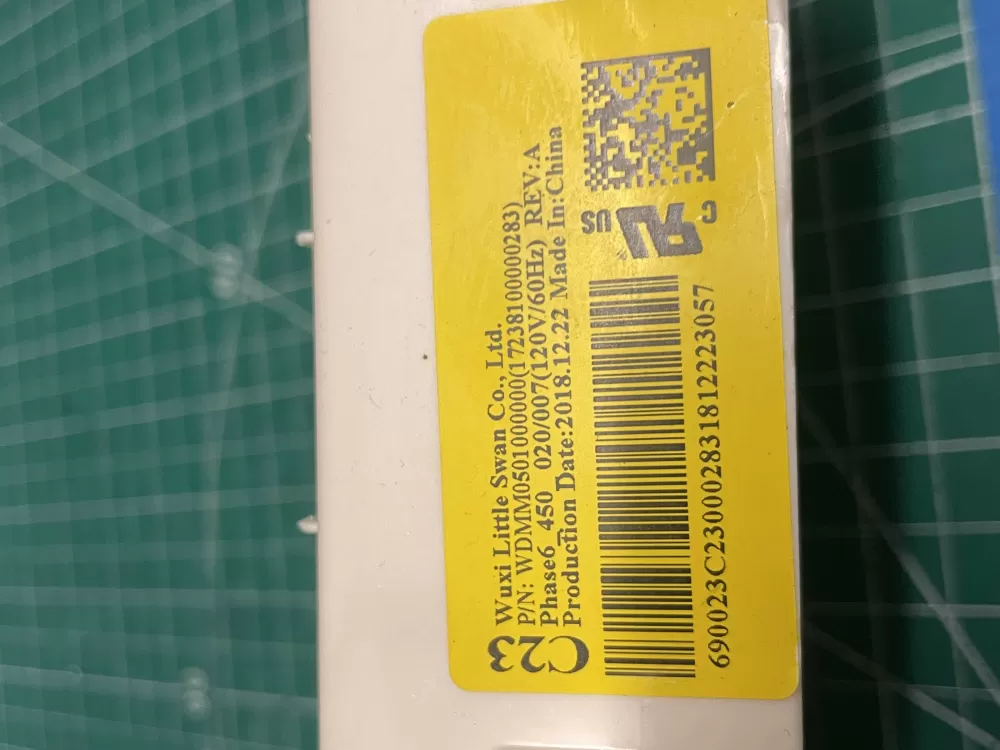 GE WH12X27293 17238100000283 Washer Control Board AZ212172 | Wmv935