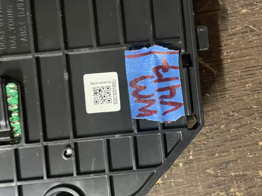 Samsung DC92 01802J DC9201802J Washer Control Board AZ42072 | Wmv417