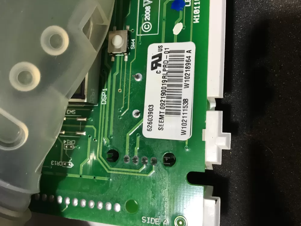 Whirlpool W10211153 W10218964 Refrigerator UI Control Board AZ76106 | NR2010