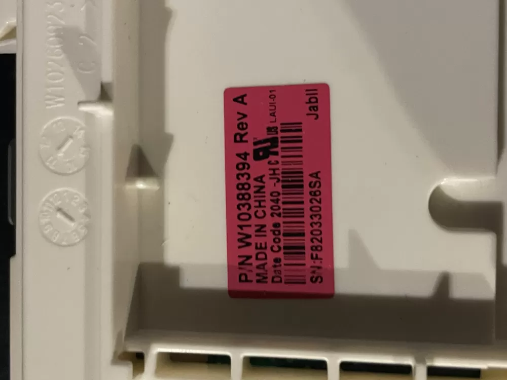 Whirlpool Maytag W10388394 Washer Control Board AZ38200 | Wm507