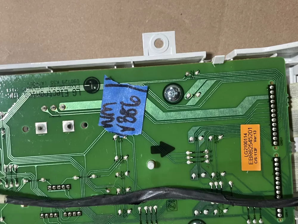 Kenmore LG EBR62545201 Dryer Control Board AZ85178 | Wmv386