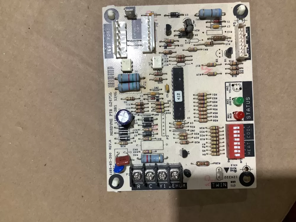 Nordyne 1185-83-200 Furnace Control Board