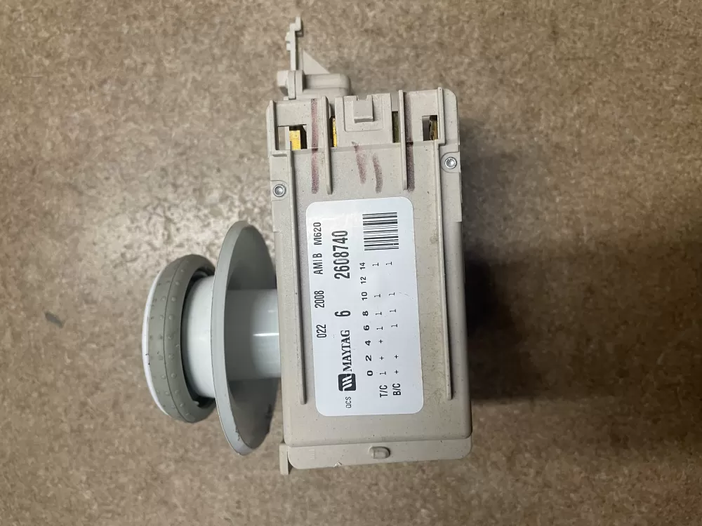 Maytag 62608740 6 2608740 2608740 22003370 22003499 Washer Timer AZ11524 | KM872
