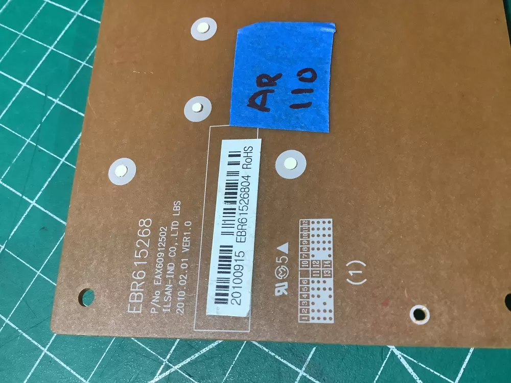 LG Kenmore EBR61526804 Refrigerator Control Board Dispenser AZ195984 | AR110