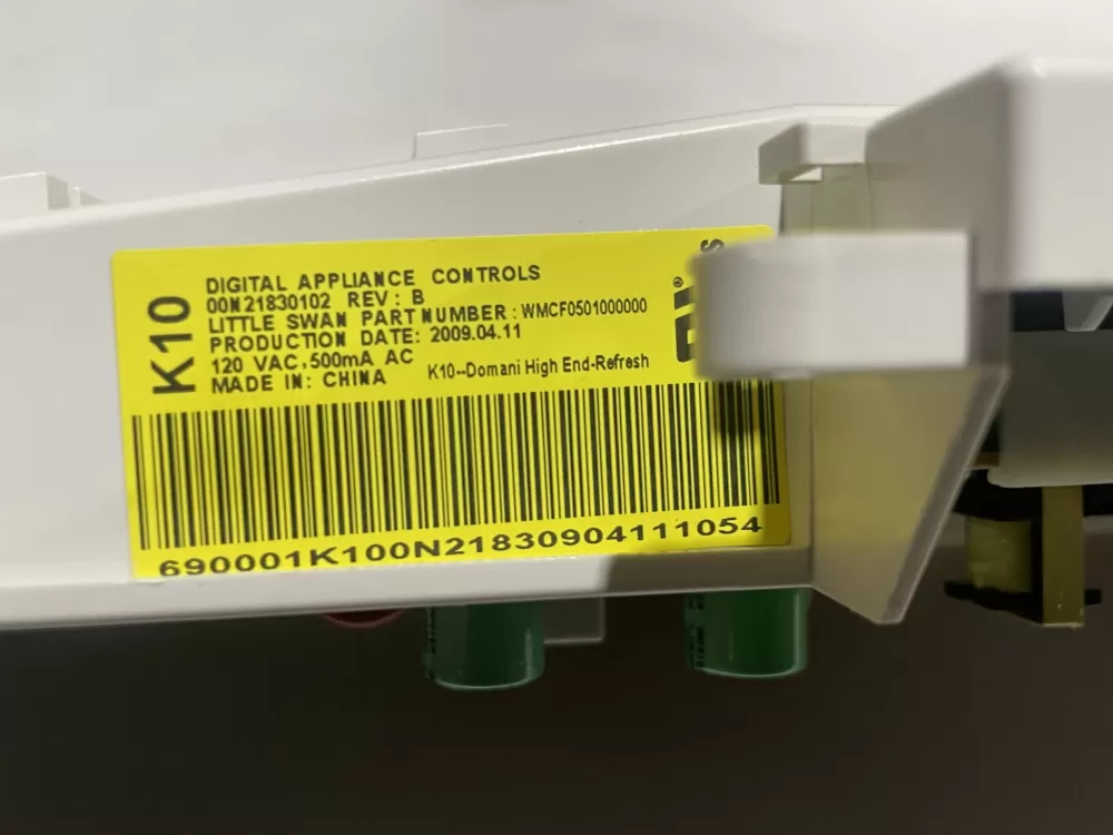 GE WH12X10355 00N21830102 WMCK0501000000 Washer Control Board AZ140769 | Wmv420